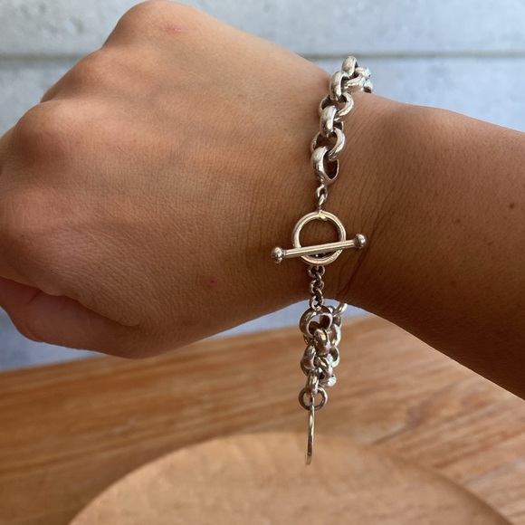 Heart Chain Bracelet “M” - Picture 4 of 8